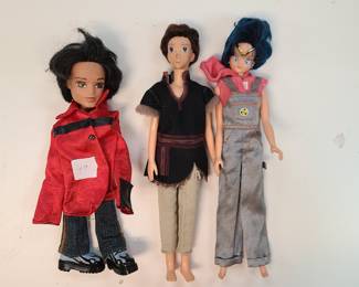 Sailor Moon and Bratz dolls