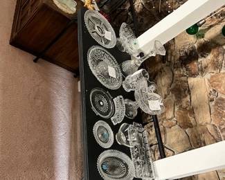 Crystal. This is only a small sample of available pieces.
