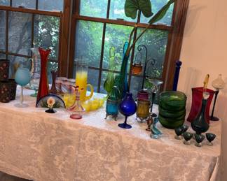 Vintage Colored Glass