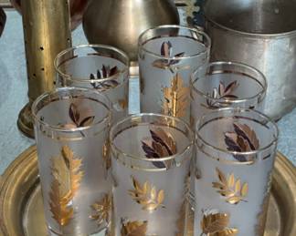 Libby Mid Century Tea Glasses