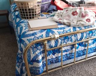 Bed frame and headboards