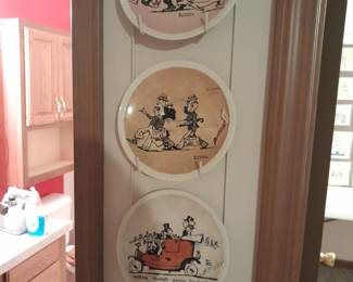 Norman Rockwell plates