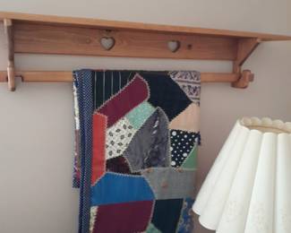 Quilts and holder