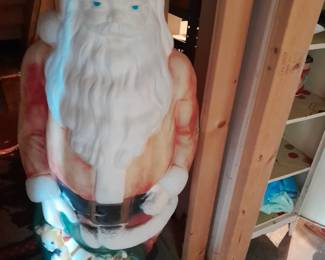 Vintage blow mold - Santa