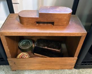 Vietnam era shoe shine kit