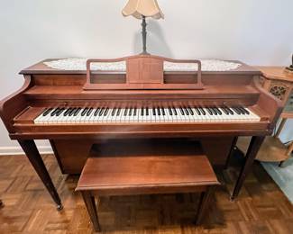 Elbridge Piano and Bench with storage