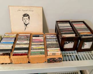 CD's and Cassette Tapes