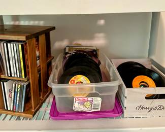 CD's & 45's
