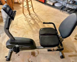 Recumbent exercise bike by Maxkare