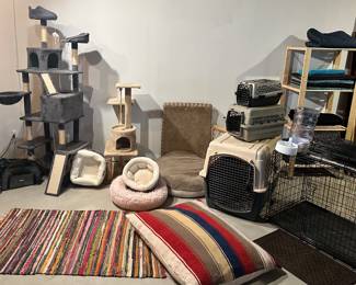 Got Pets? Cat? Dog? Small or Large? We Have Beds, Crates, Carriers and More Available for your Pets.