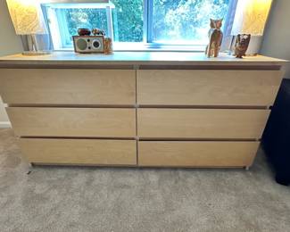 Great 6 Drawer Dresser Available, 30"H x 19"D x 64"
