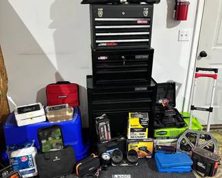 Tool Chests, Car Radios, Dolly's, Car Chargers, So Much to Grab!