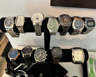 Wonderful Selection of Men's Watches Available, Including Charles Dumont, Swiss Military, Breil, Haurex, Sector, Timex and More! 