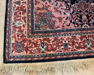 Karastan "Kashan Medallion" 100% Wool, 5'9" x 9', Design #741.