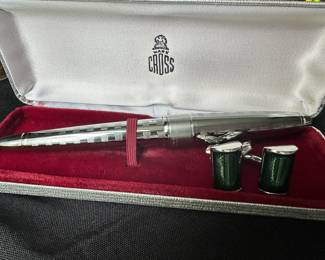 Stunning Cross Penn & Cuff Links Available. 