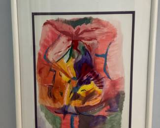 16.5" x 20" Signed, Framed & Matted.