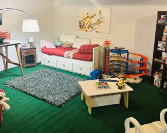 The Perfect Selection of Kids Play Zone Essentials with Adult Work Zone Accents.