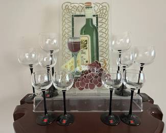 Additional Mid Century Wiesenthal Hutte Glassware and Decorative Glass Tray.