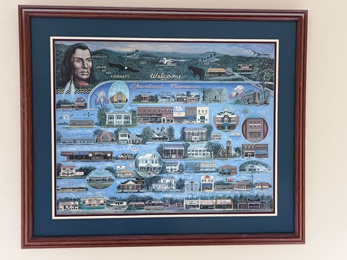 Printed by John Chapman 1995
Welcome To Cleveland Tennessee