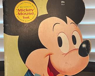 1965 Mickey Mouse Golden Shape Book