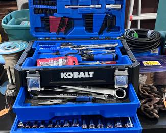Kobalt Tool Box with Tools