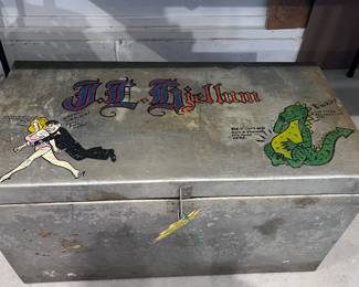 Navy Foot Locker Commissioned Artwork in the Early 1960’s