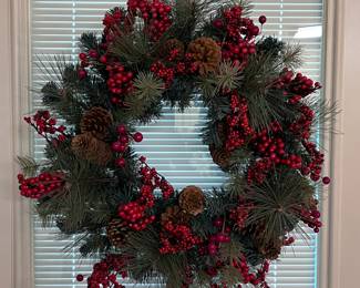 An Assortment of Wreaths and Storage Boxes