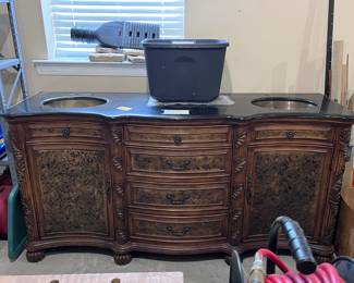 Double Vanity Very Ornate