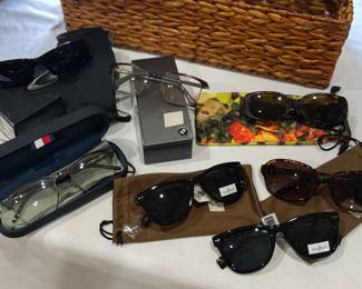 Designer glasses - Cole Haan, Tommy Hilfiger, BMW, Oakley