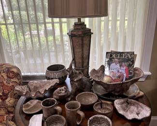 assorted McCarty and Peter's pottery