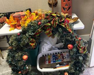 Pair of large wreaths
