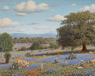 Royce Roberts, Bluebonnet Landscape