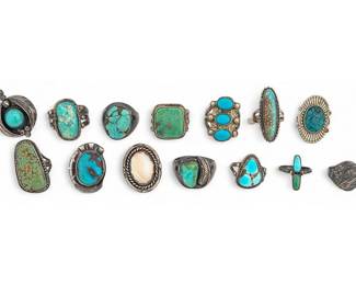 Sterling Silver Turquoise Rings