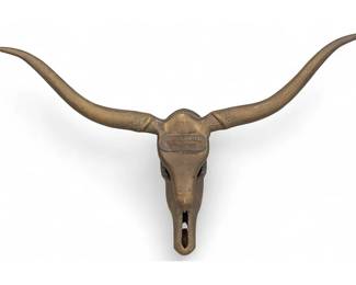 Chicken Ranch (Texas) Brass Wall Ornament