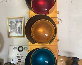 Vintage traffic signal