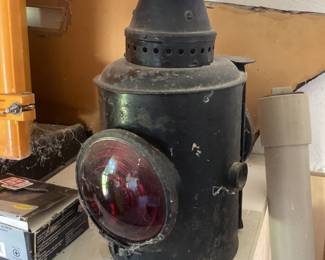 Vintage railroad light