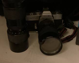 Vintage minolta camera