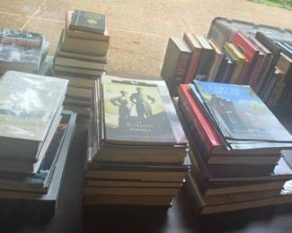 Variety Of Hardback And Paperback Books On War