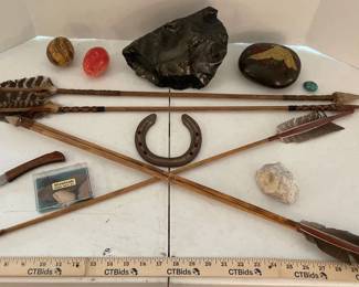 Arrows, Arrowheads, Stones Rocks, More