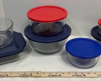 Pyrex Anchor Hocking Glass Containers