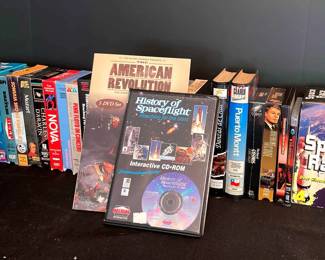 Assortment Of Various VHS DVD CDROM