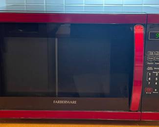 Farberware Red Microwave