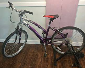 Avalon True Comfort 7 Speed Bicycle With Dual Suspension With Bike Stand