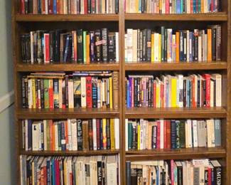 Two Wooden Bookshelves