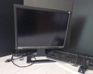 Samsung 20 SyncMaster 213T Monitor, HP Keyboard And Logitech Mouse