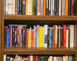 Mix Of Hardback And Paperback Books On Philosophy, Art, Mythology