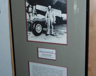 Col. Paul Tibbetts signed memorabilia.
