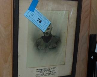 Lot 078 vintage WW II memorabilia.