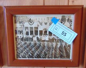 Lot 055, FDR inauguration photo, one of set of 2.
