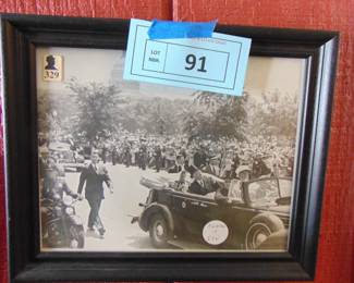 Lot 091 FDR Inauguration memorabilia.